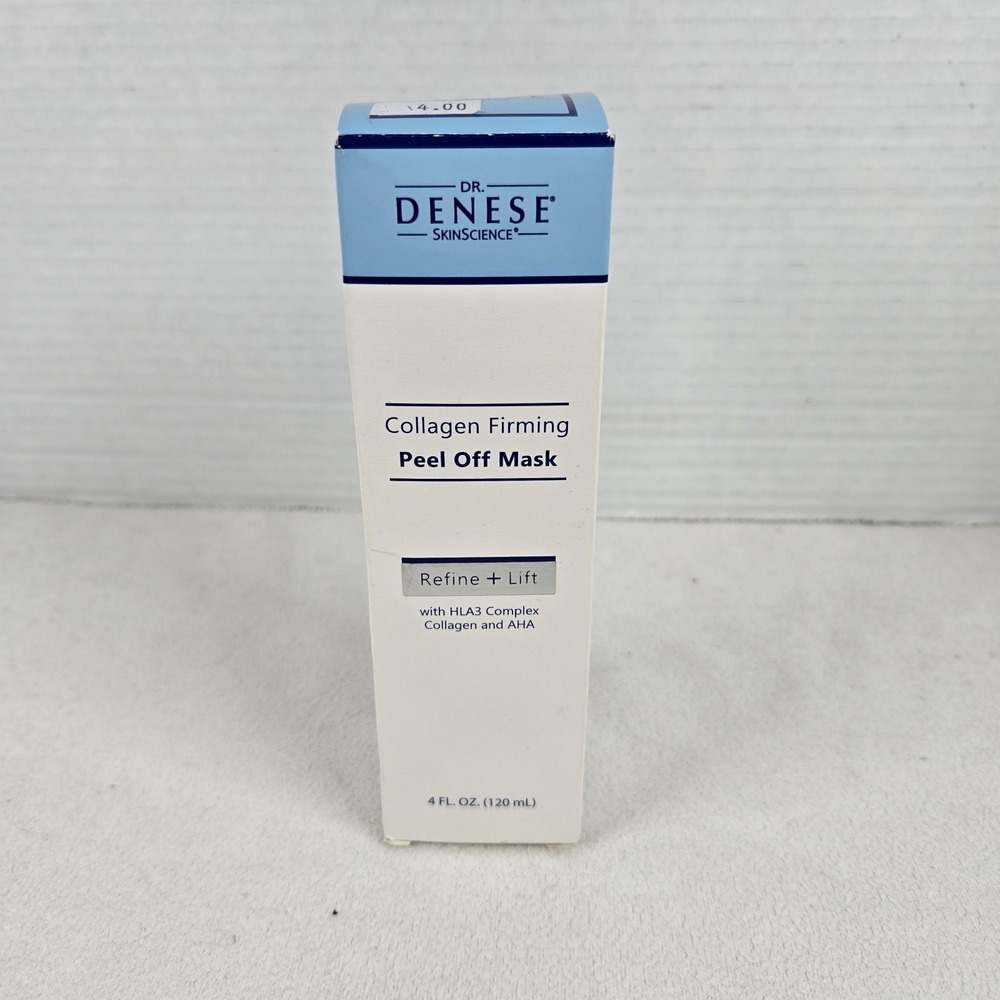 Dr. Denese Collagen Firming Peel Off Mask Refine & Lift 4‎ Oz Tube, Sealed